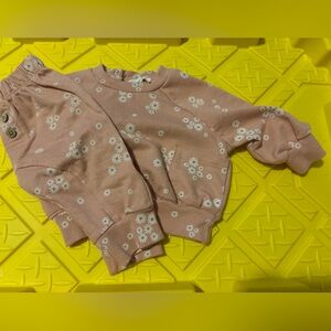 Jessica Simpson Pink Floral Kids Sweatshirt